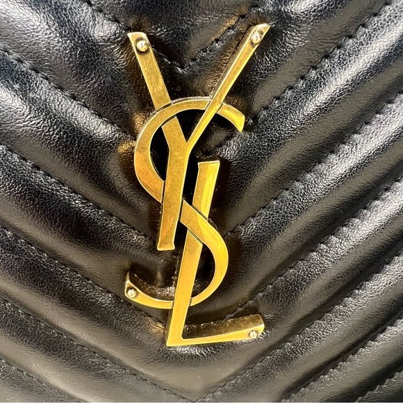 Saint Laurent Lou Medium Camera Monogram YSL Calf Crossbody Bag - Picture 10 of 16